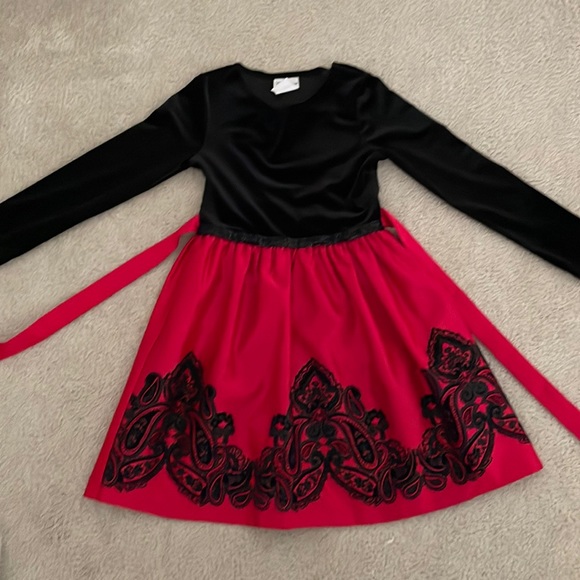 Christmas dress girl 14 - Picture 1 of 4